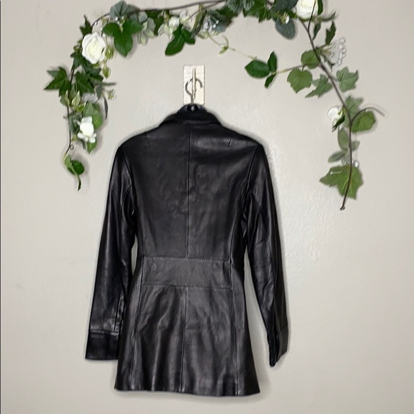 Banana Republic | Leather Trench W/M - Picture 4 of 7